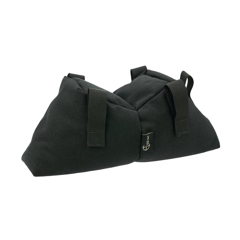 Cole-TAC Trap Bag Rifle Support Rest, 1000D Cordura, Water-Resistant, Black, Made in USA  TB2001