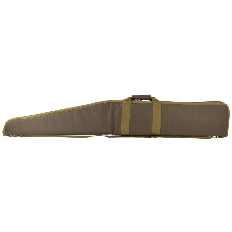 NcSTAR VISM Shotgun Case 54in L x 8in H - Brown, High-Density Foam, Lockable Zippers CVSHW2958-54