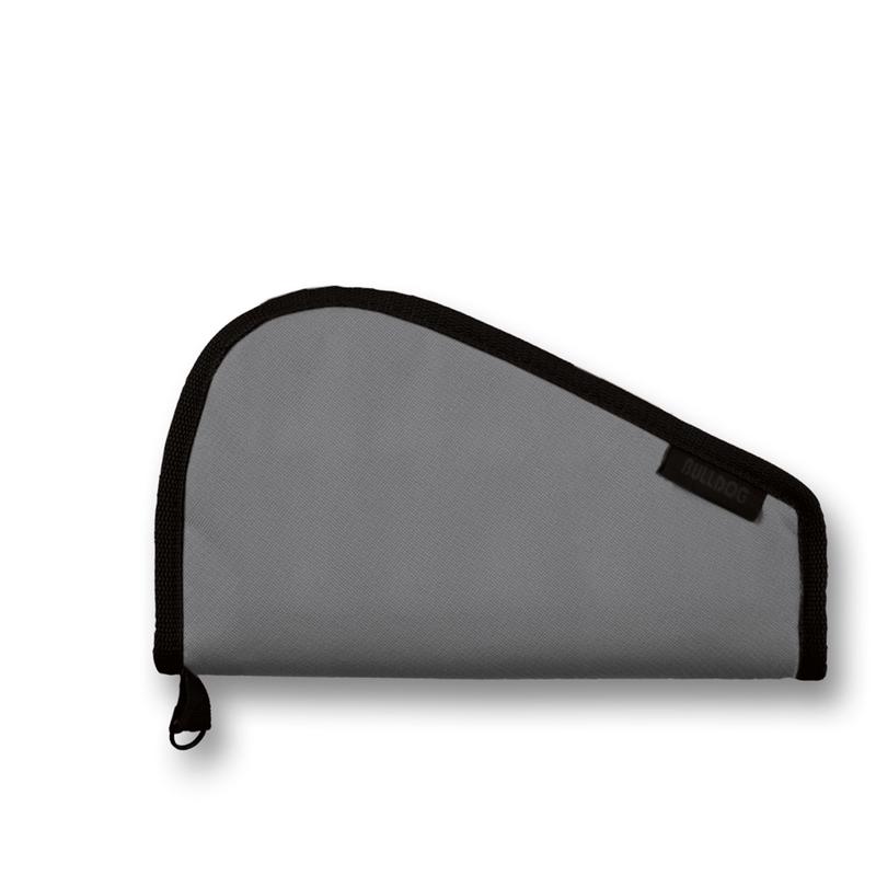 Bulldog Cases X-Small Pistol Rug, Gray Nylon, Water-Resistant Outer Shell, No Handles, BD609