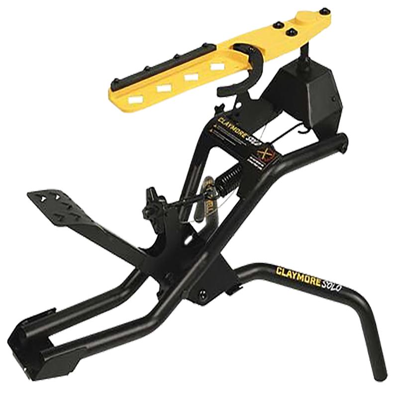 Caldwell Claymore Solo Clay Target Thrower, Foot-Pedal Auto-Reset, Black/Yellow 4002777
