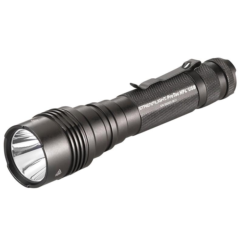 Streamlight ProTac HPL USB Long-Range Tactical Flashlight, 1000 Lumens, USB Rechargeable 88077