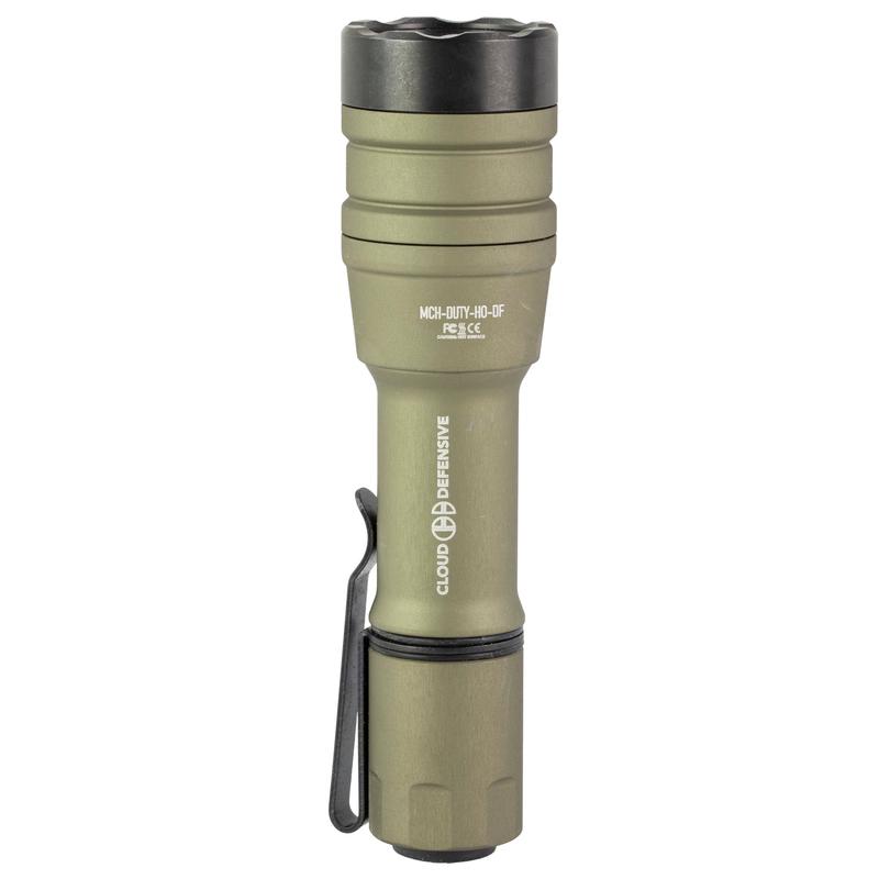 Cloud Defensive MCH Duty High-Output Flashlight, 1,800 Lumens, Flat Dark Earth CD2203-DF-P-FDE