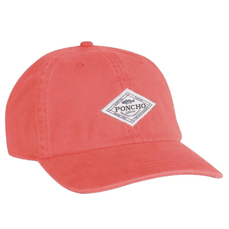 Salmon Diamond Patch Hat