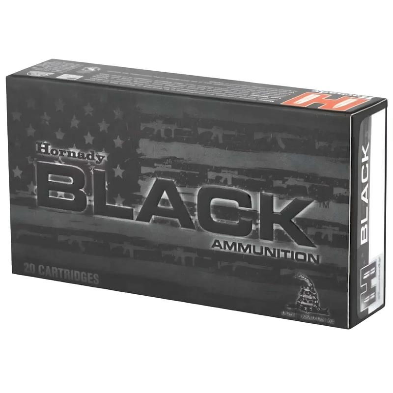 Hornady Black 450Bushmaster 250gr FTX 2200fps Ammo