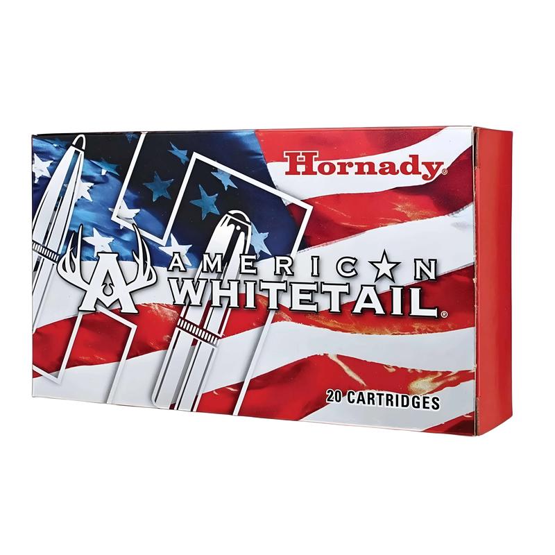 Hornady American Whitetail 6.5Creedmoor 129gr InterLock Soft Point 2820fps Ammo