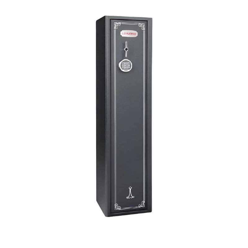 Lokaway LOK2DK-HSP - 8 Gun High Security Pinned Digital 55kg Gun Safe