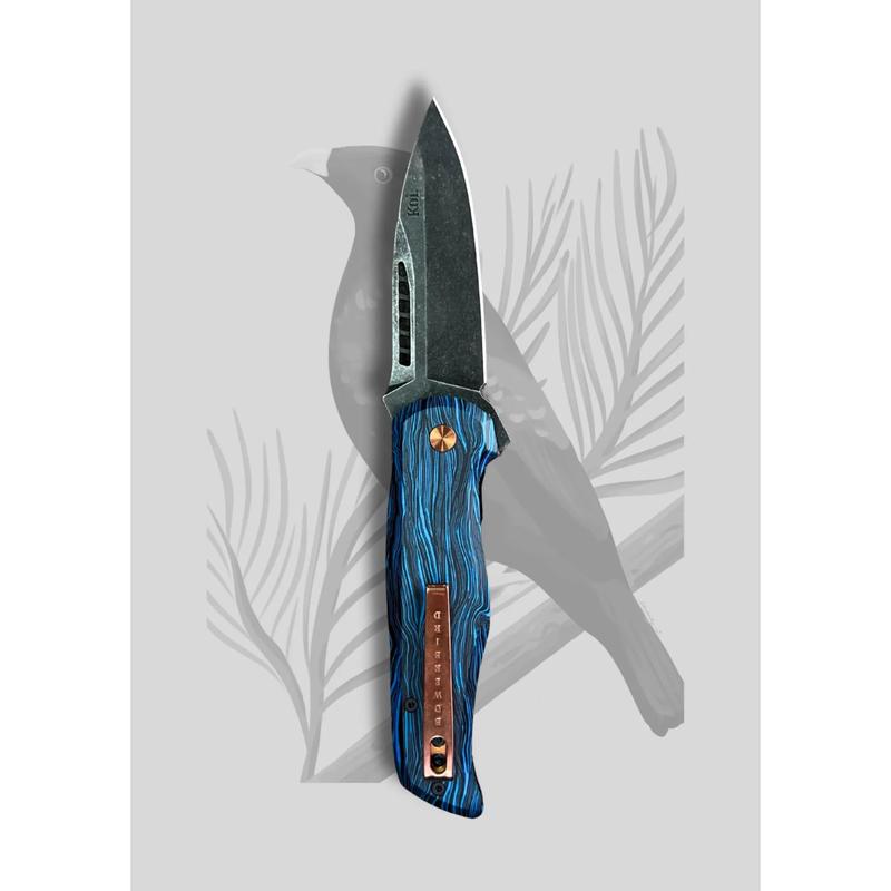 KOI Knives - \"The Bowerbird\" Male EDC Pocket Knife