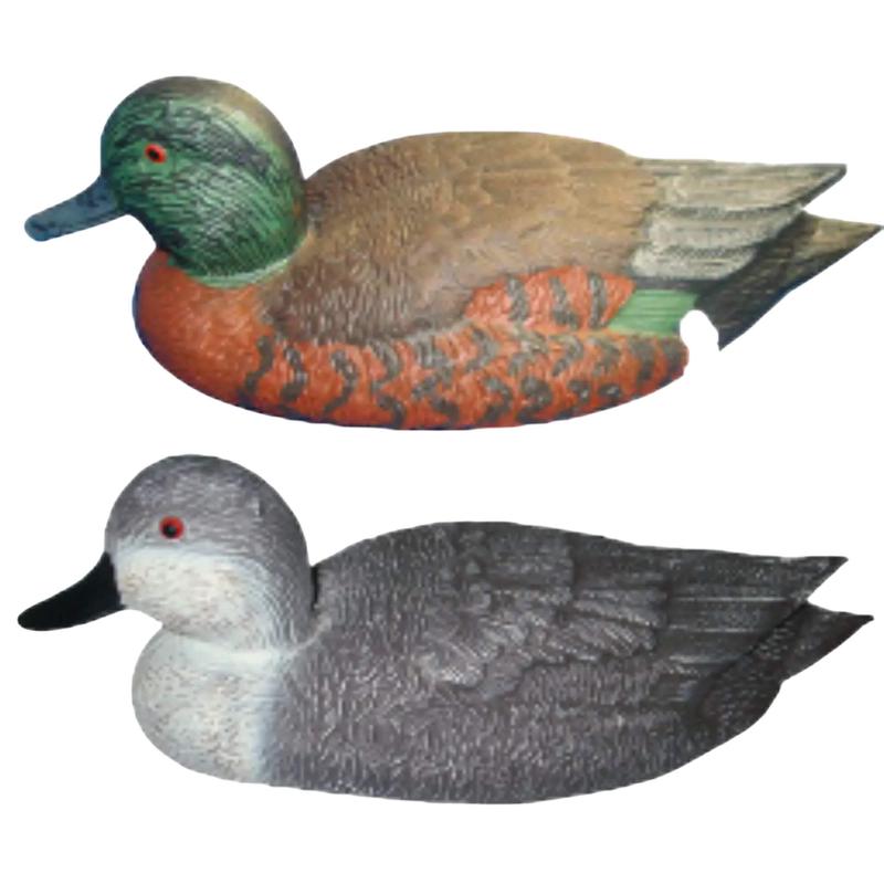 Fool\'em Chestnut Teal Decoys