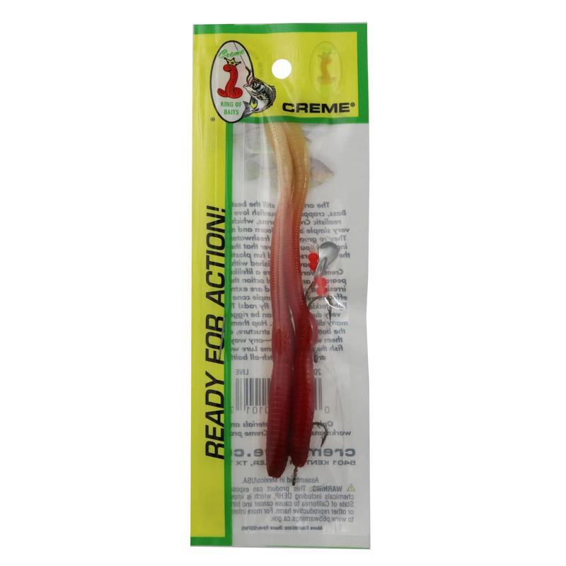 Creme Scoundrel Worms 4\'\'