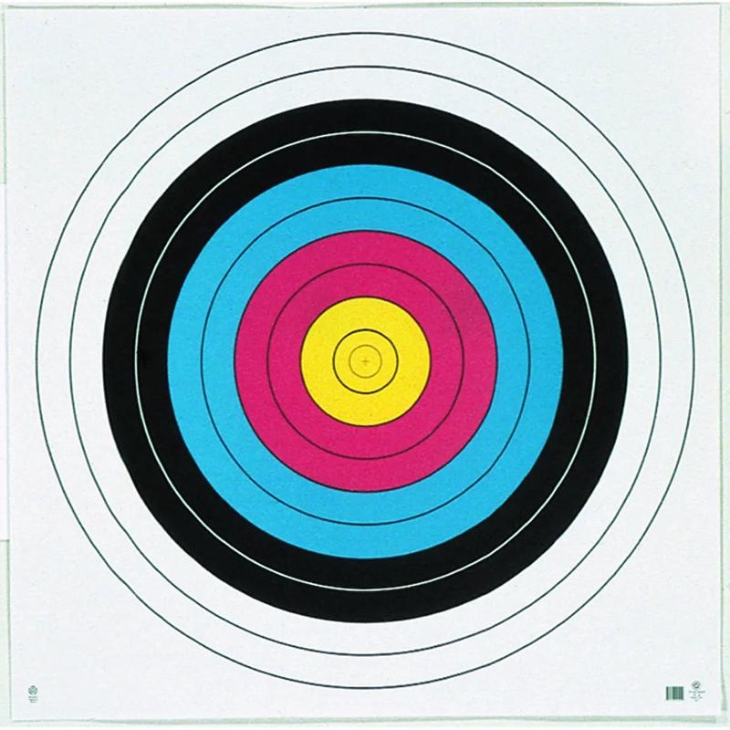 Maple Leaf Target Face - FITA 10 Ring (80cm)